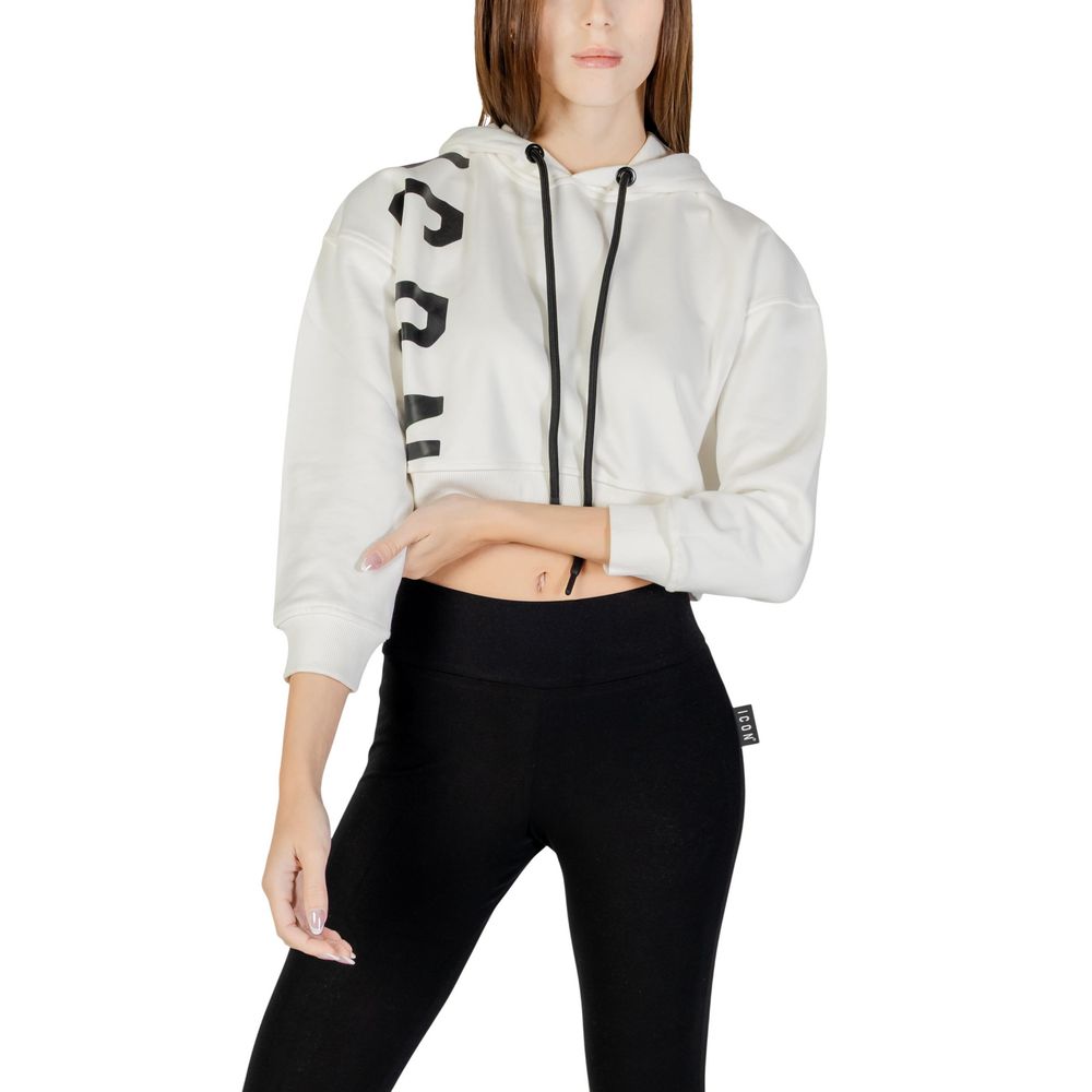 Cream Cotton Hoodie