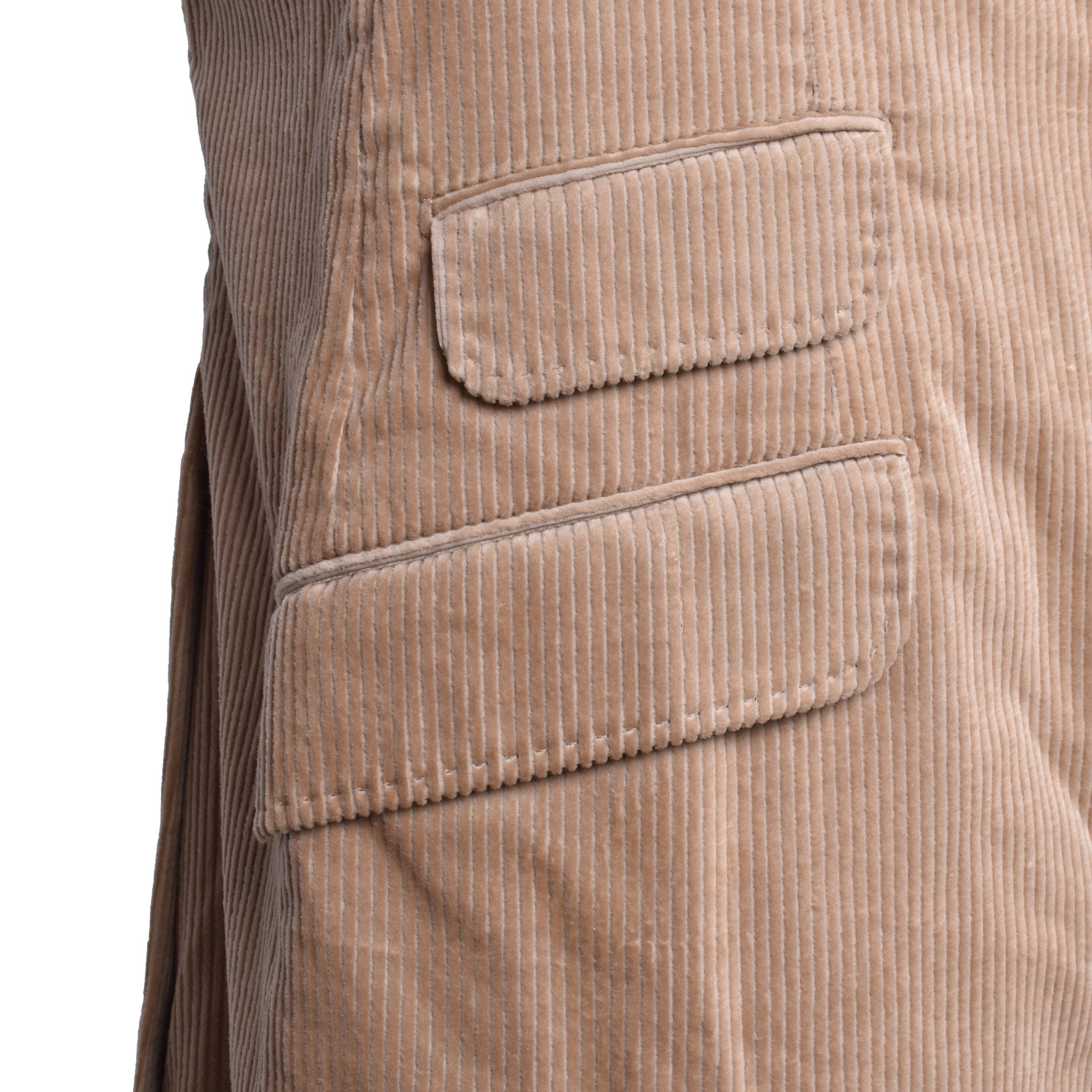 Beige Cotton Blazer