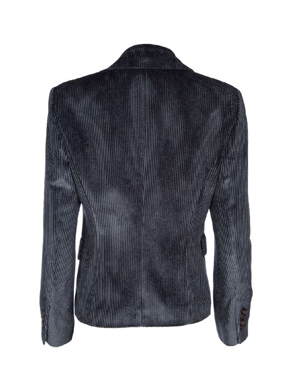 Blue Viscose Jacket