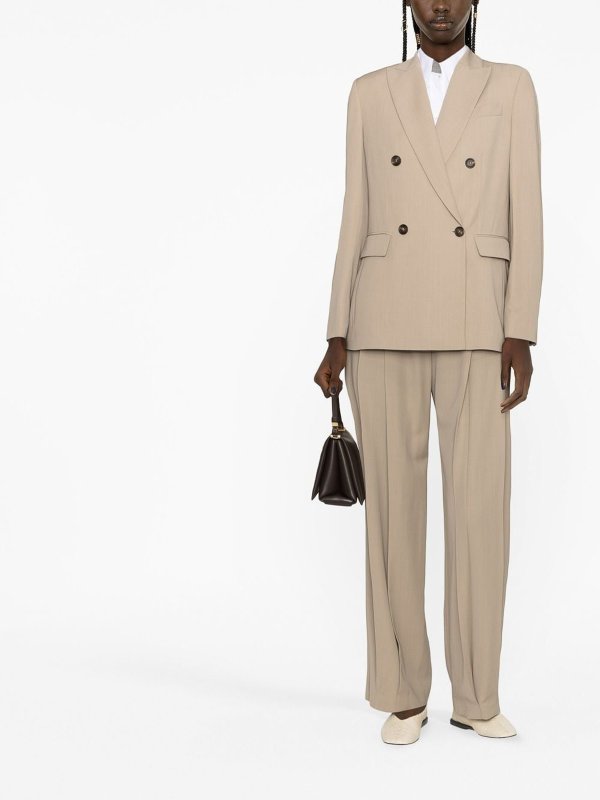 Beige Viscose Blazer