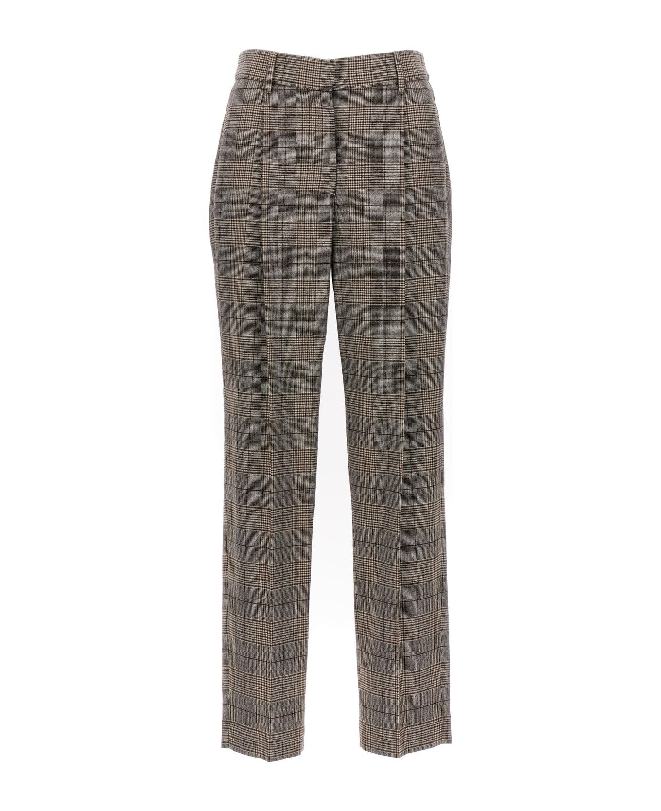 Beige Wool Dress Pants