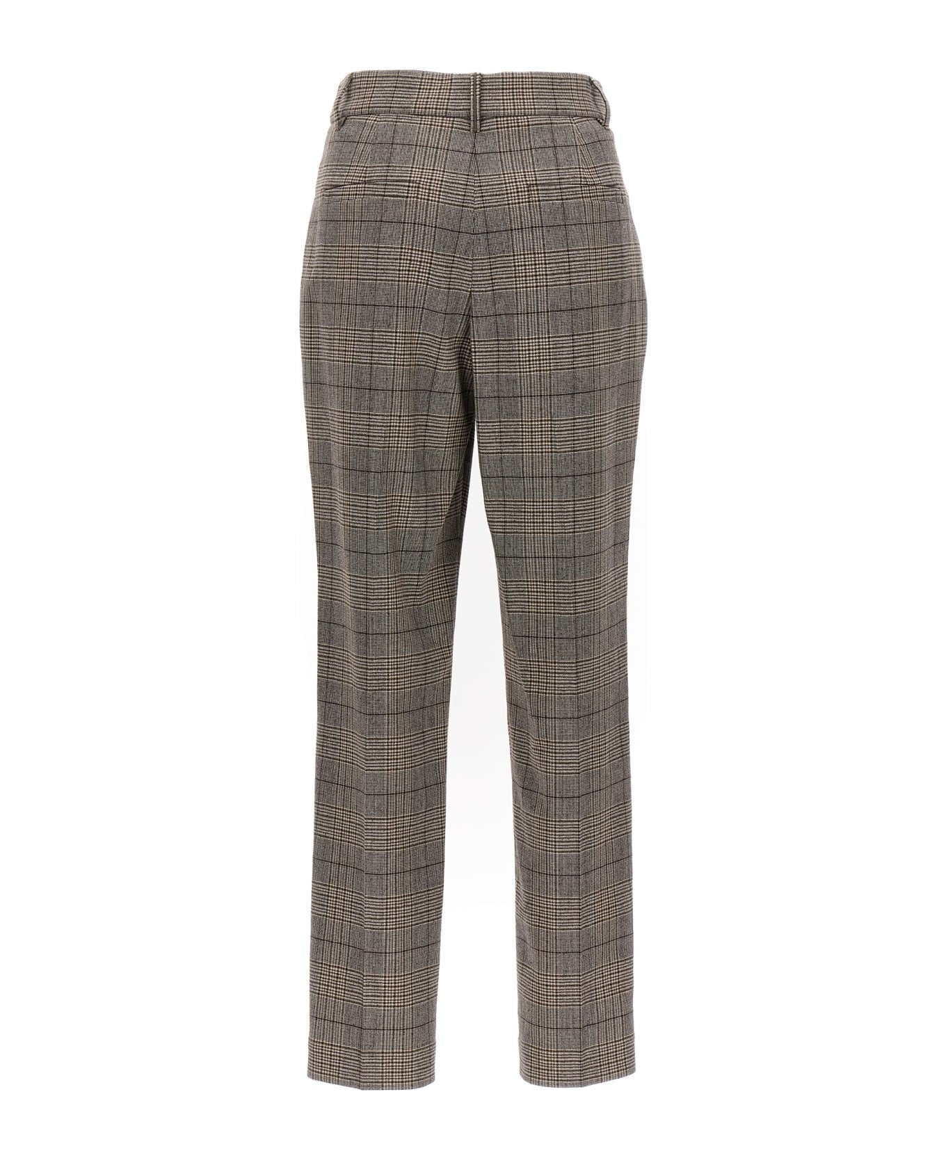 Beige Wool Dress Pants