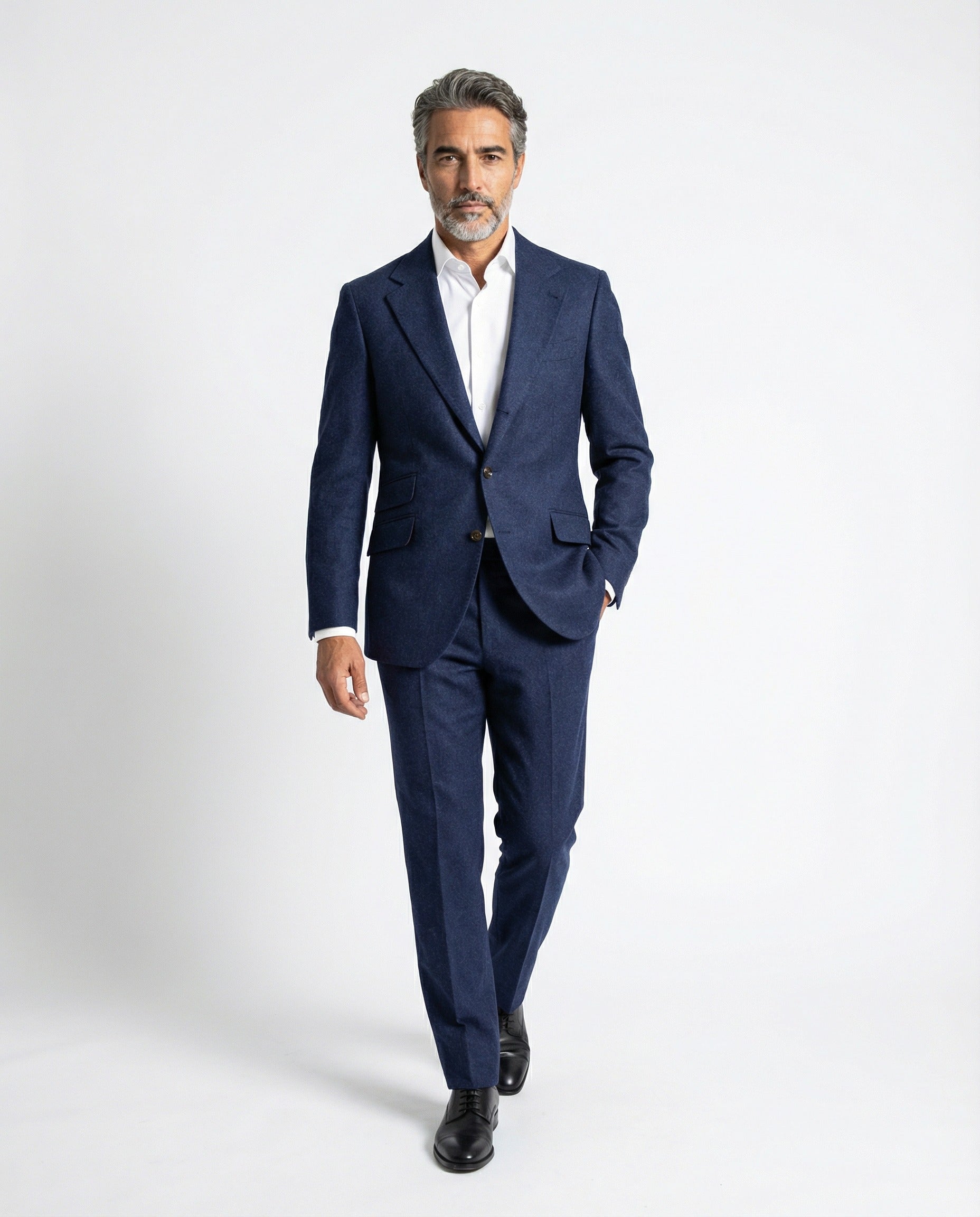 Blue Wool Blazer