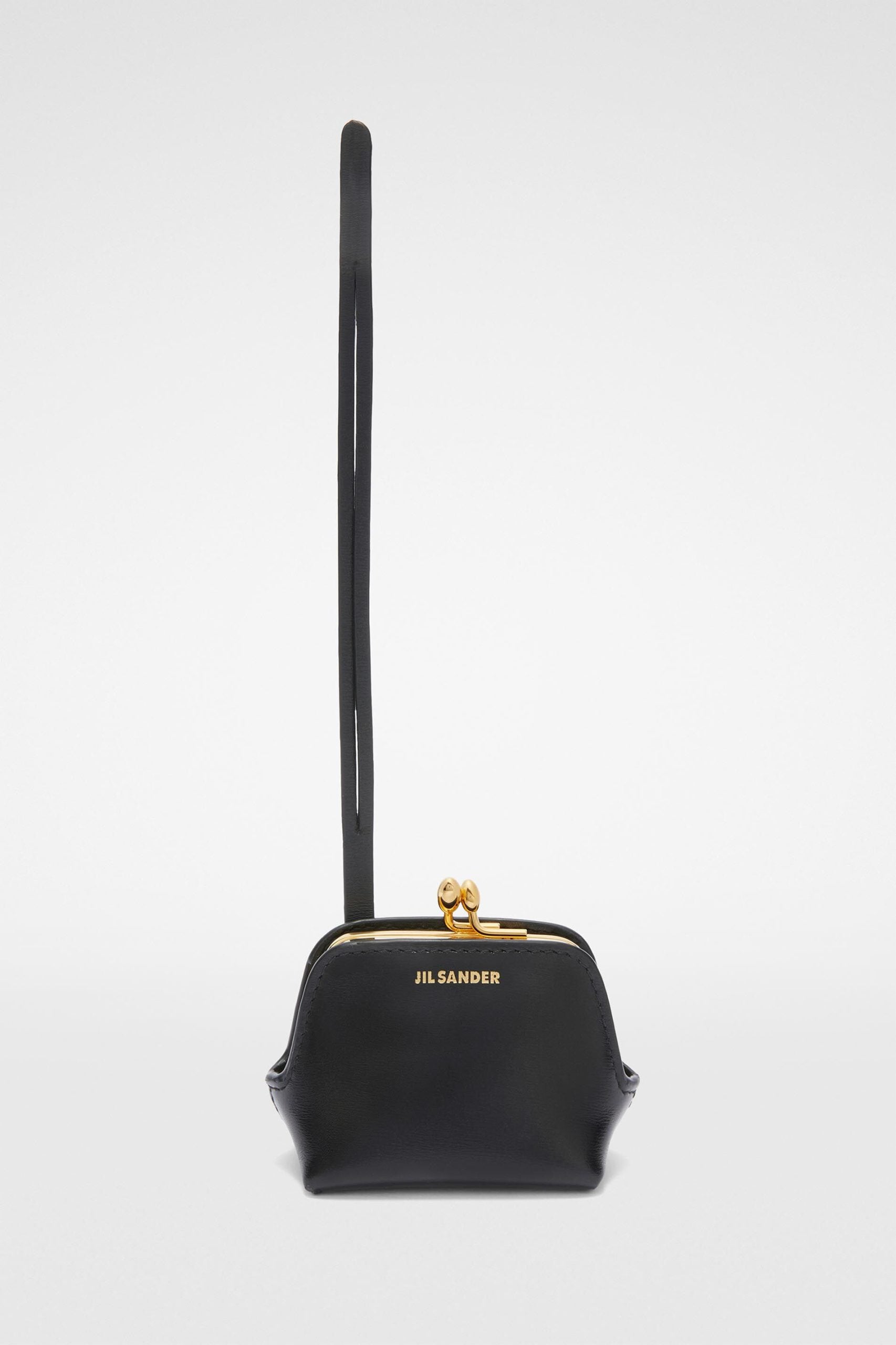 Black Fibres Clutch Bag