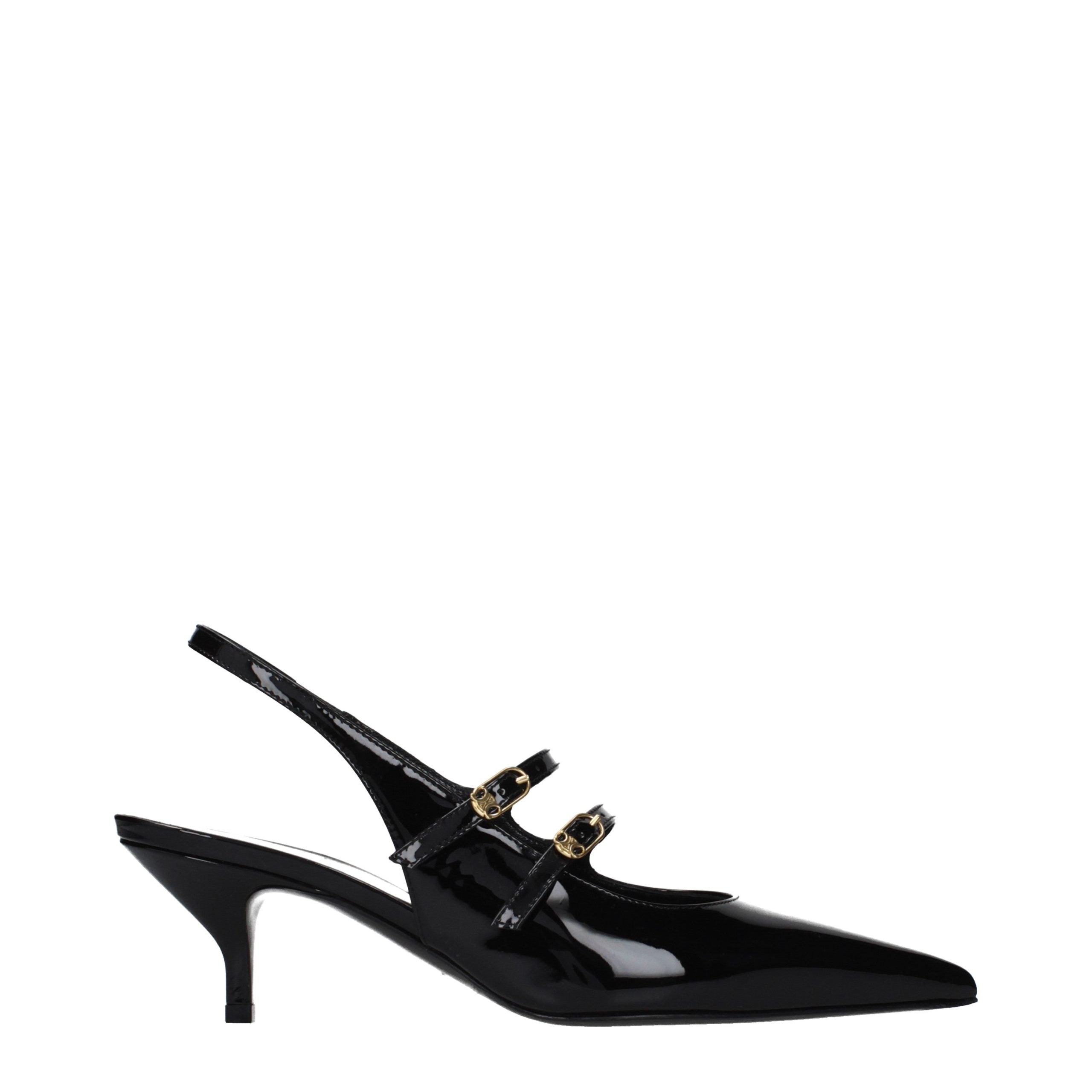 Black Leather Sandals