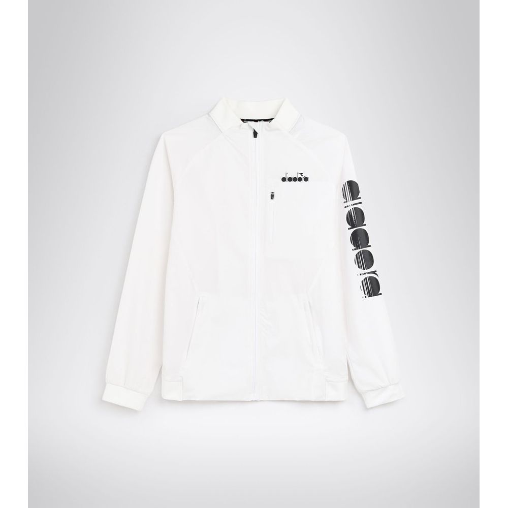 White Polyamide Shell Jacket