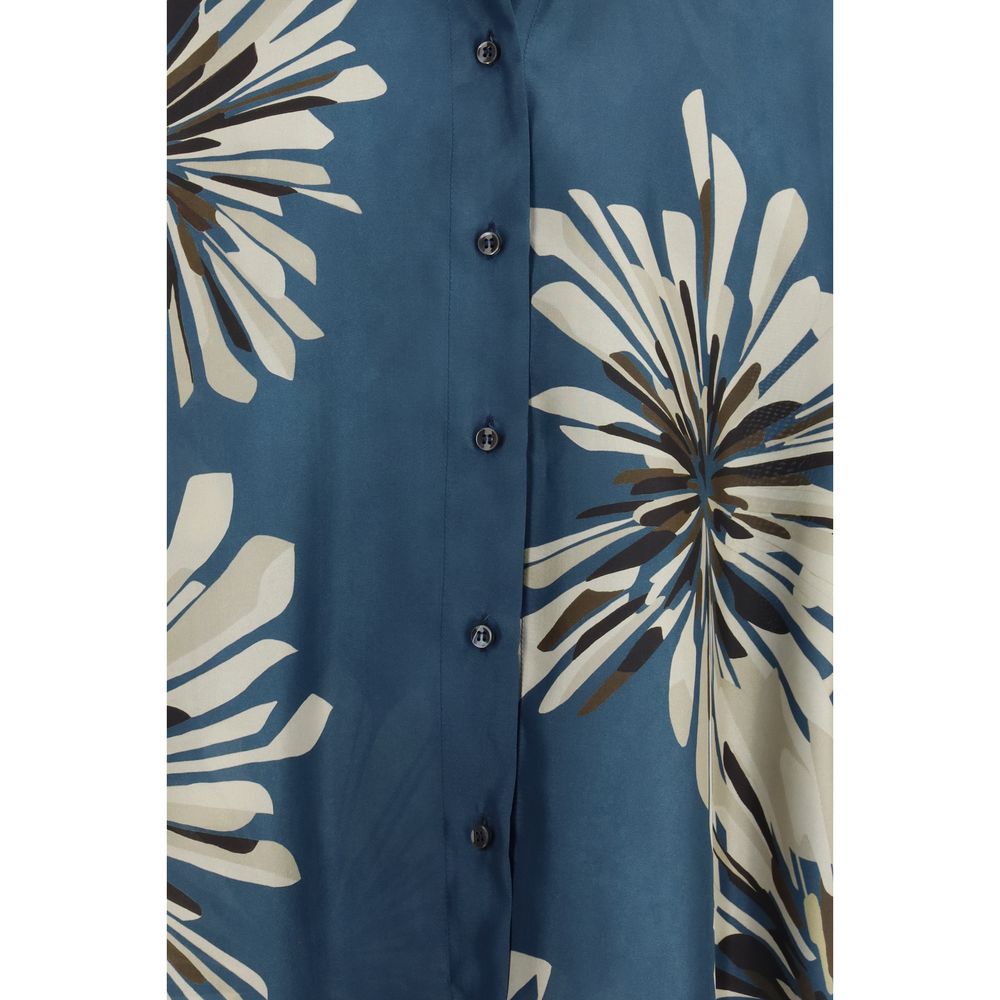 Multicolor Silk Shirt