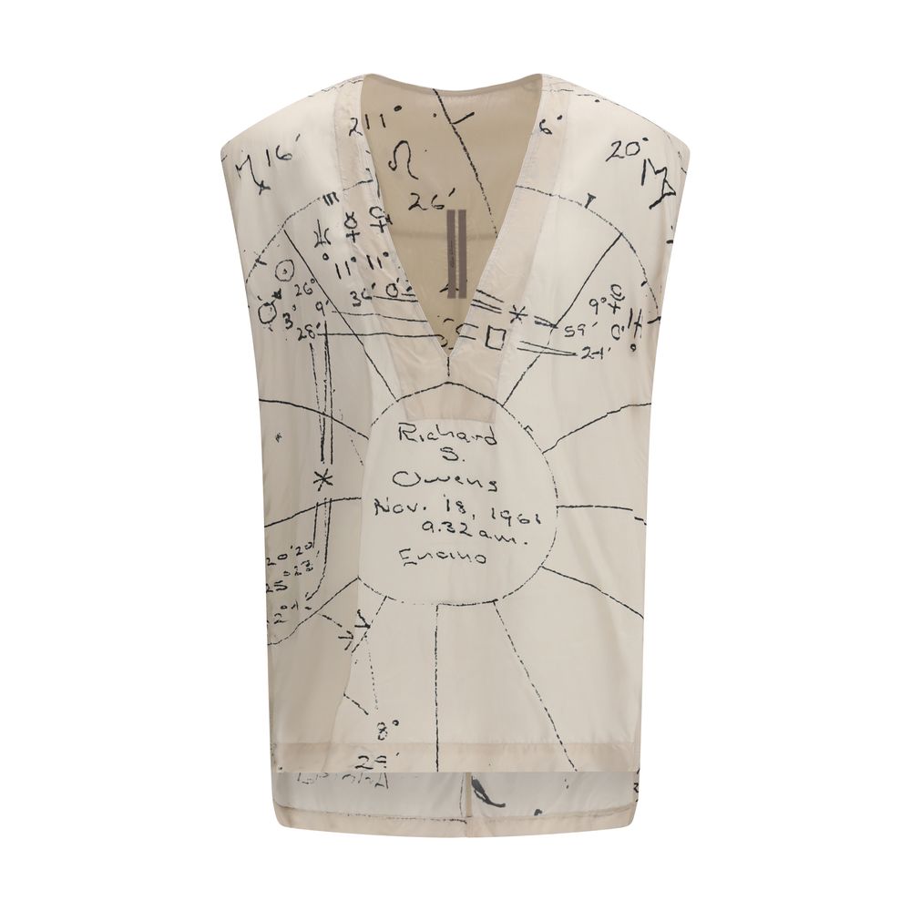 Beige Viscose Shirt