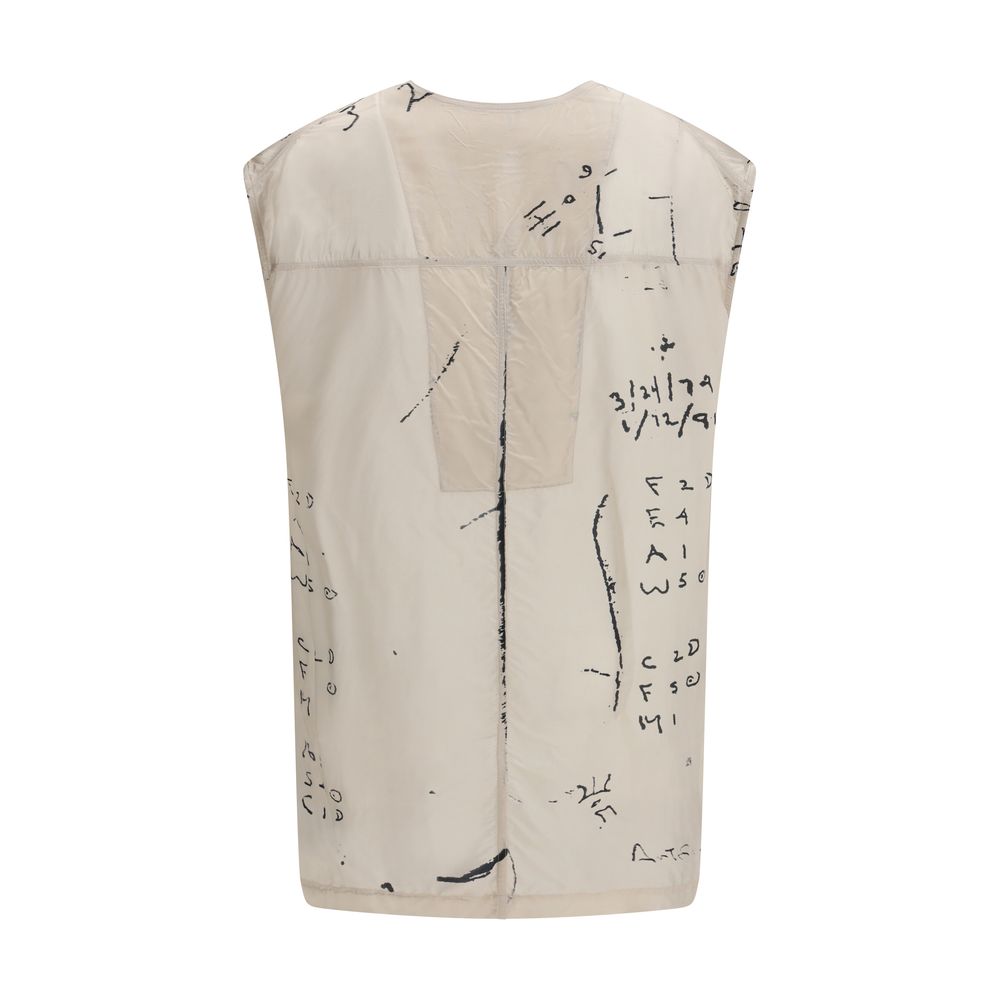 Beige Viscose Shirt