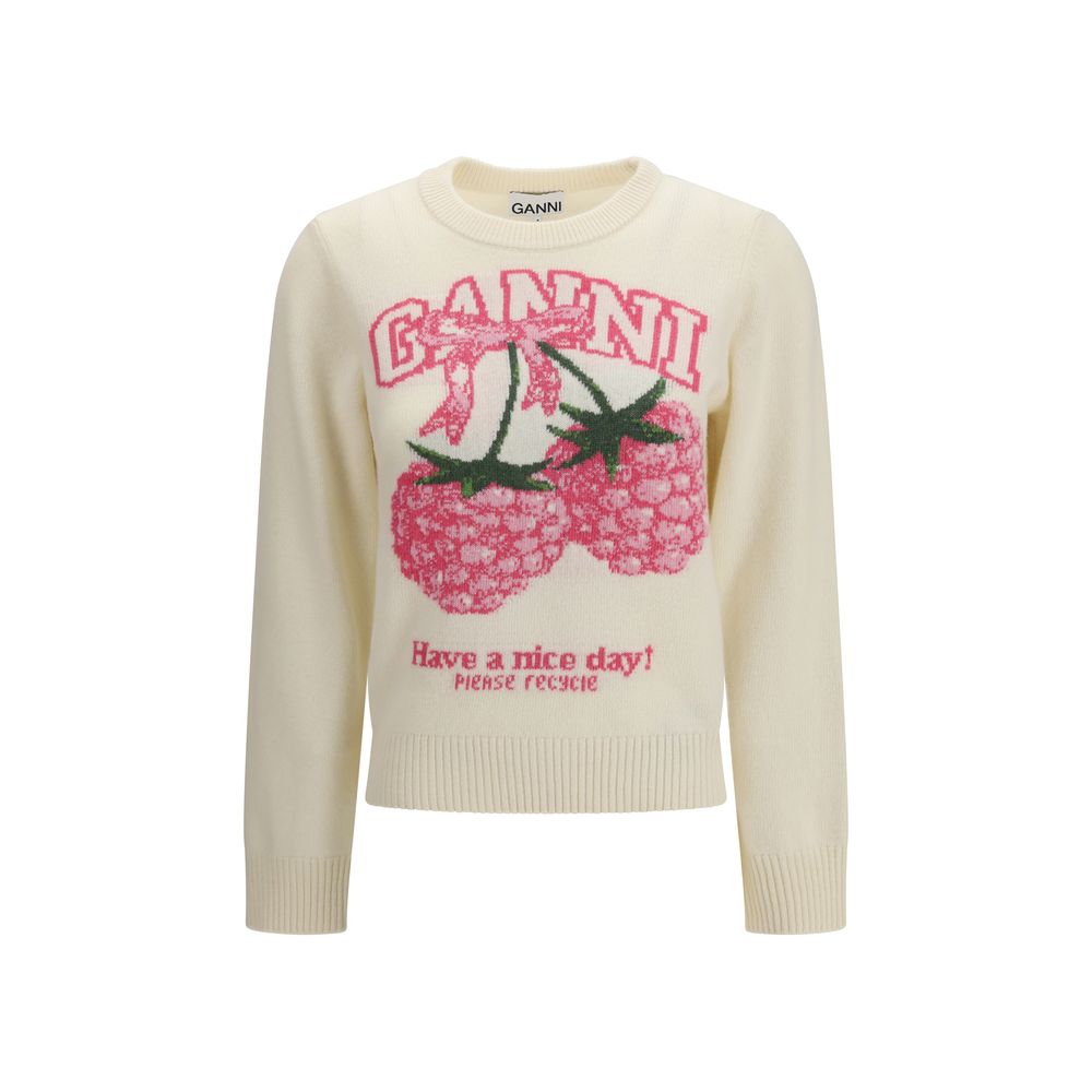 Beige Wool Oves Aries Sweatshirt