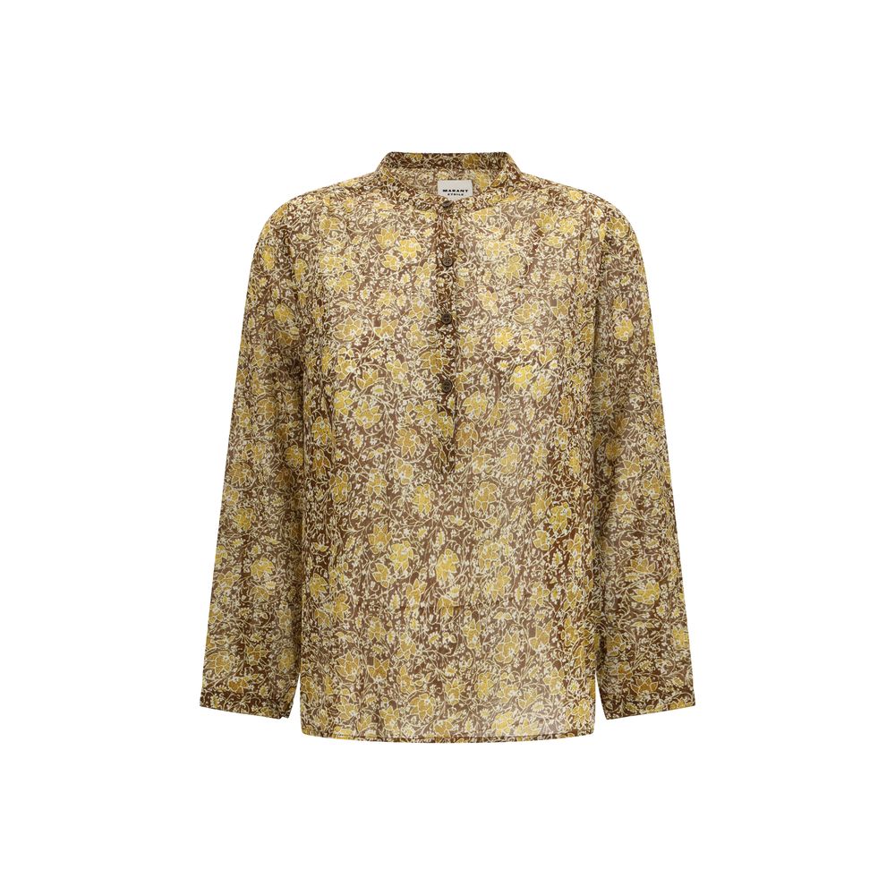 Bicolor Cotton Pattern Shirt