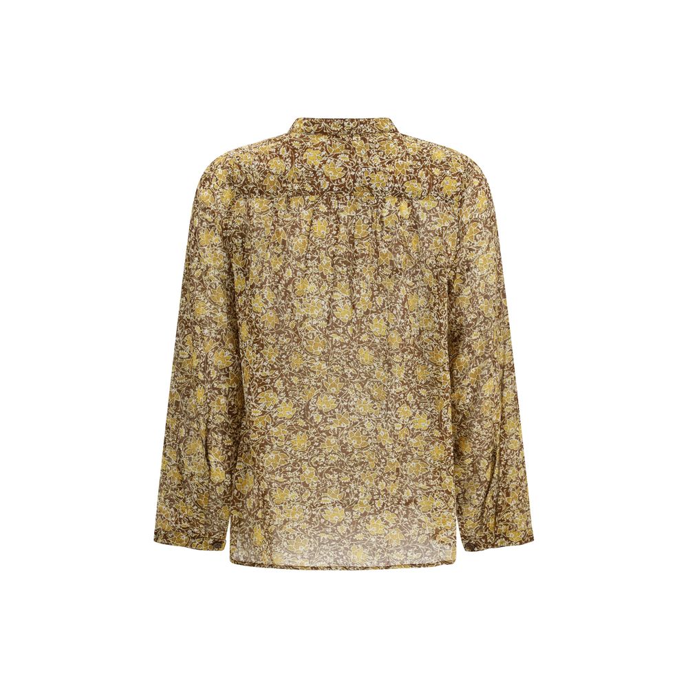 Bicolor Cotton Pattern Shirt