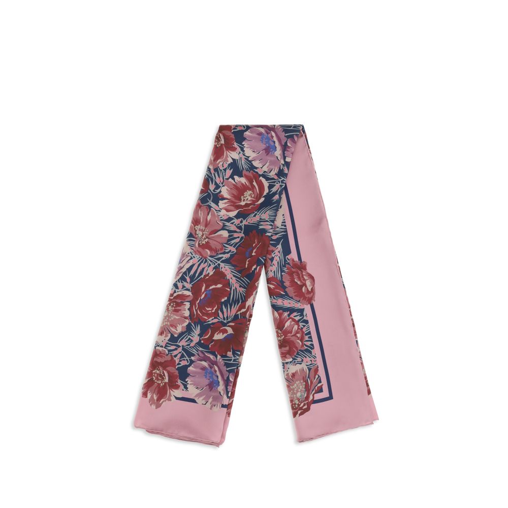 Multicolor Silk Scarf