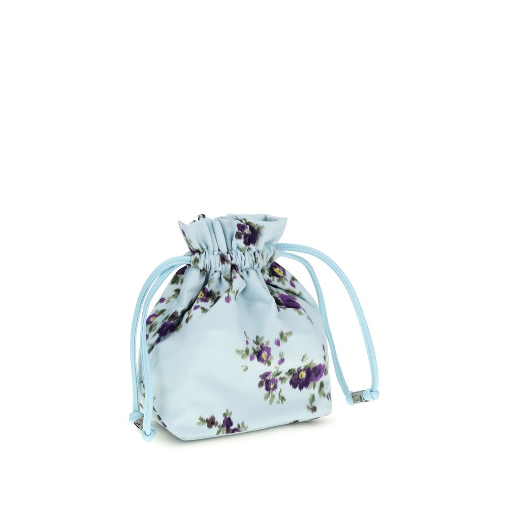 Multicolor Recycled Polyamide Backet Bag