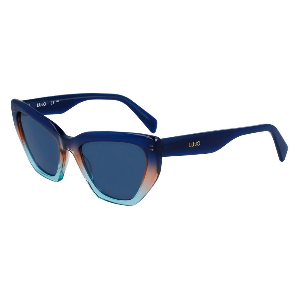 Blue Acetate Sunglasses
