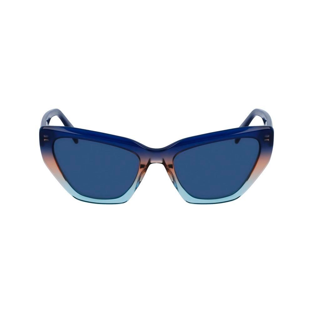 Blue Acetate Sunglasses
