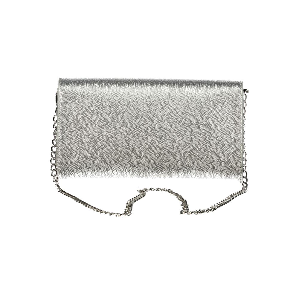 Gray Polyethylene Handbag