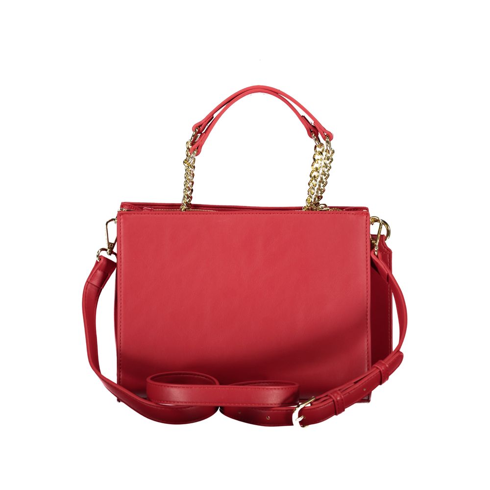 Red Polyethylene Handbag