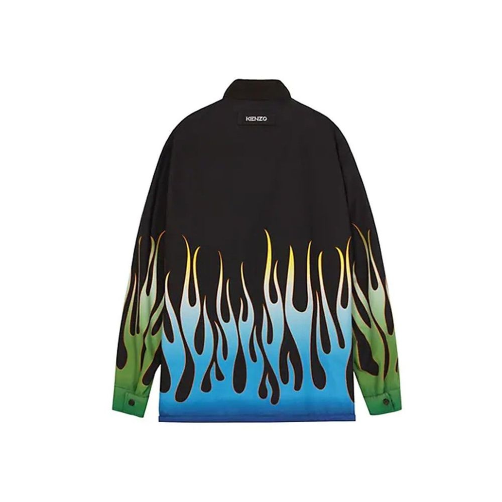 Black Cotton Shell Jacket