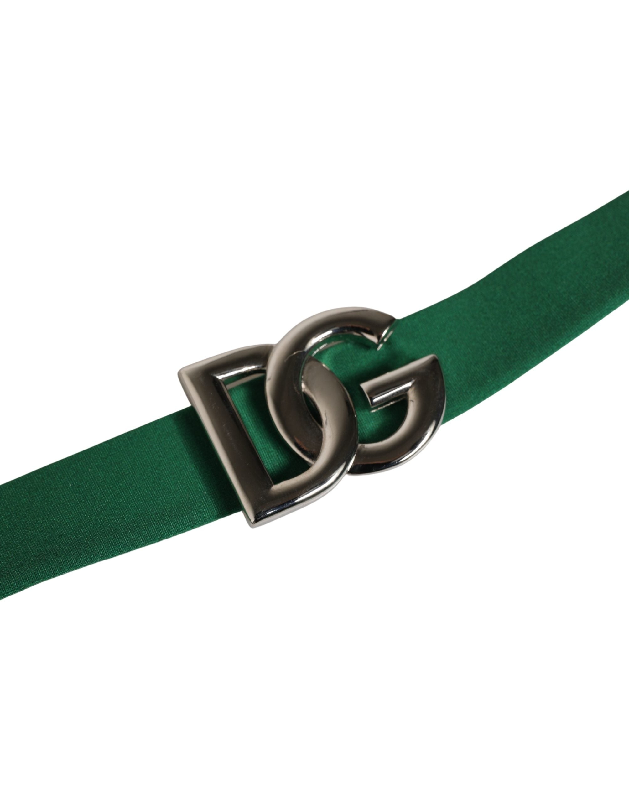 Green Logo Plaque Nylon Brief Panty Underwear