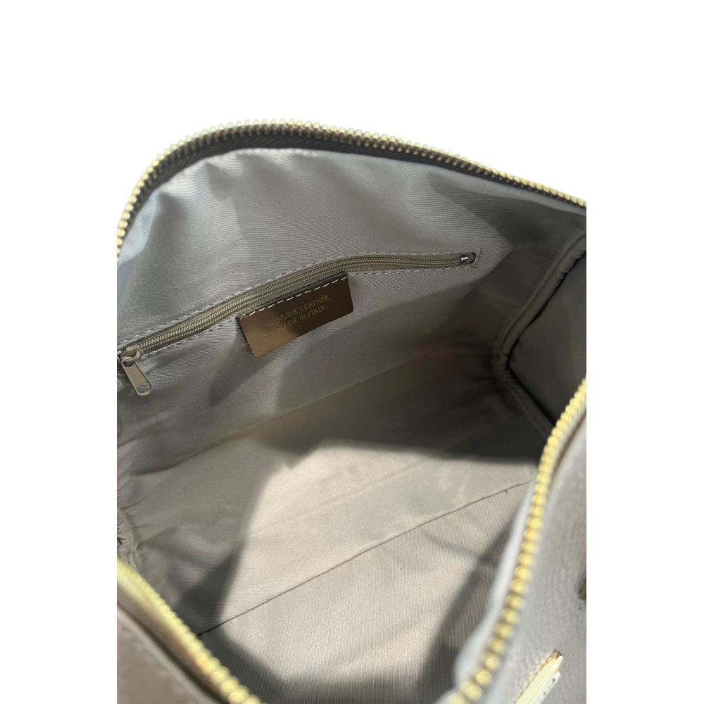 Brown Cowhide Women Handbag