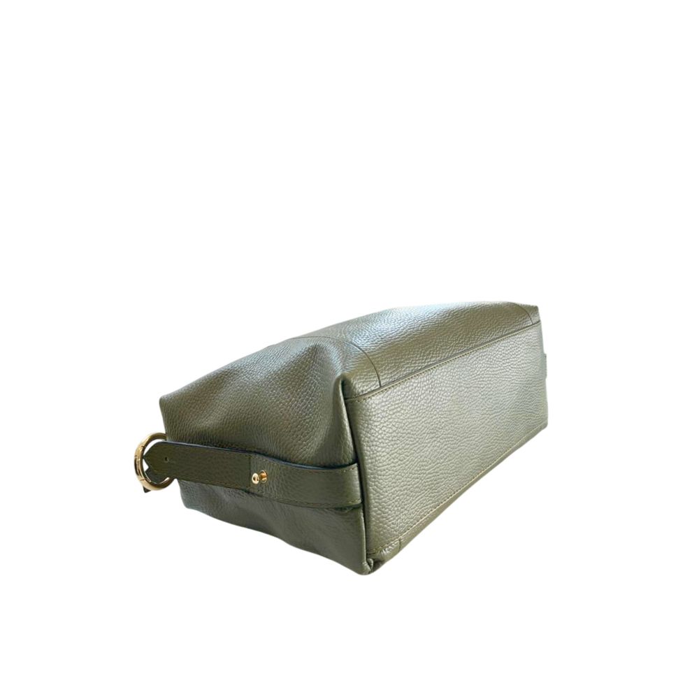 Green Leather Women Handbag