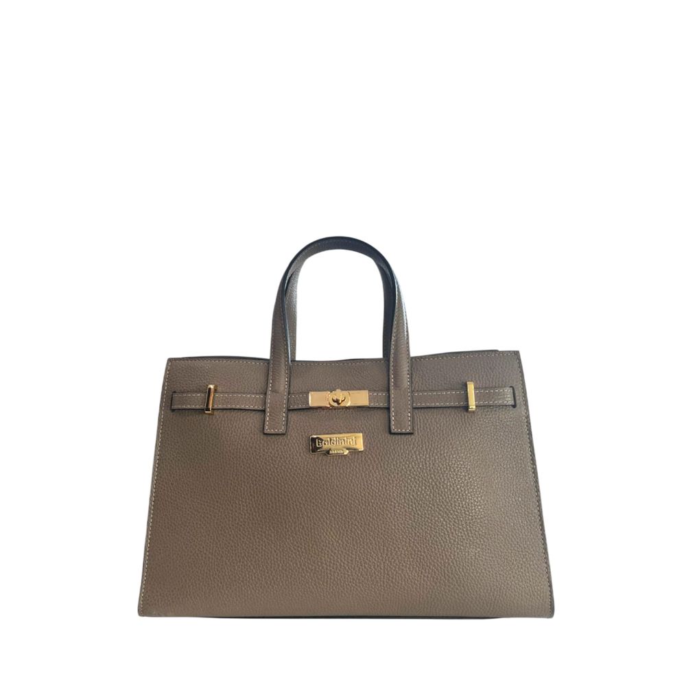Brown Leather Women Handbag