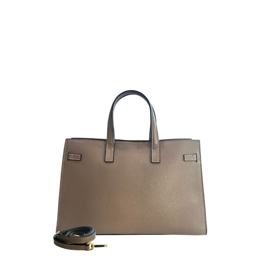 Brown Leather Women Handbag
