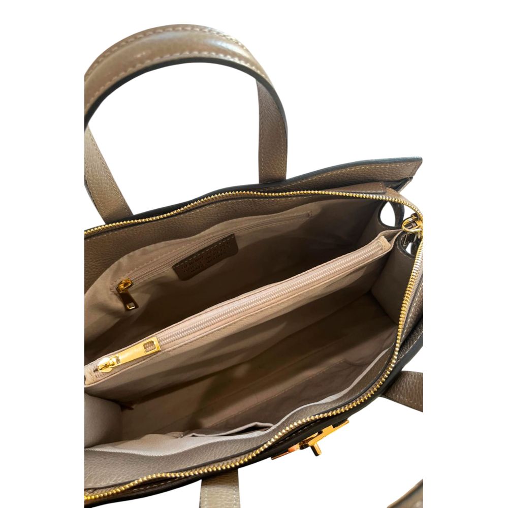 Brown Leather Women Handbag