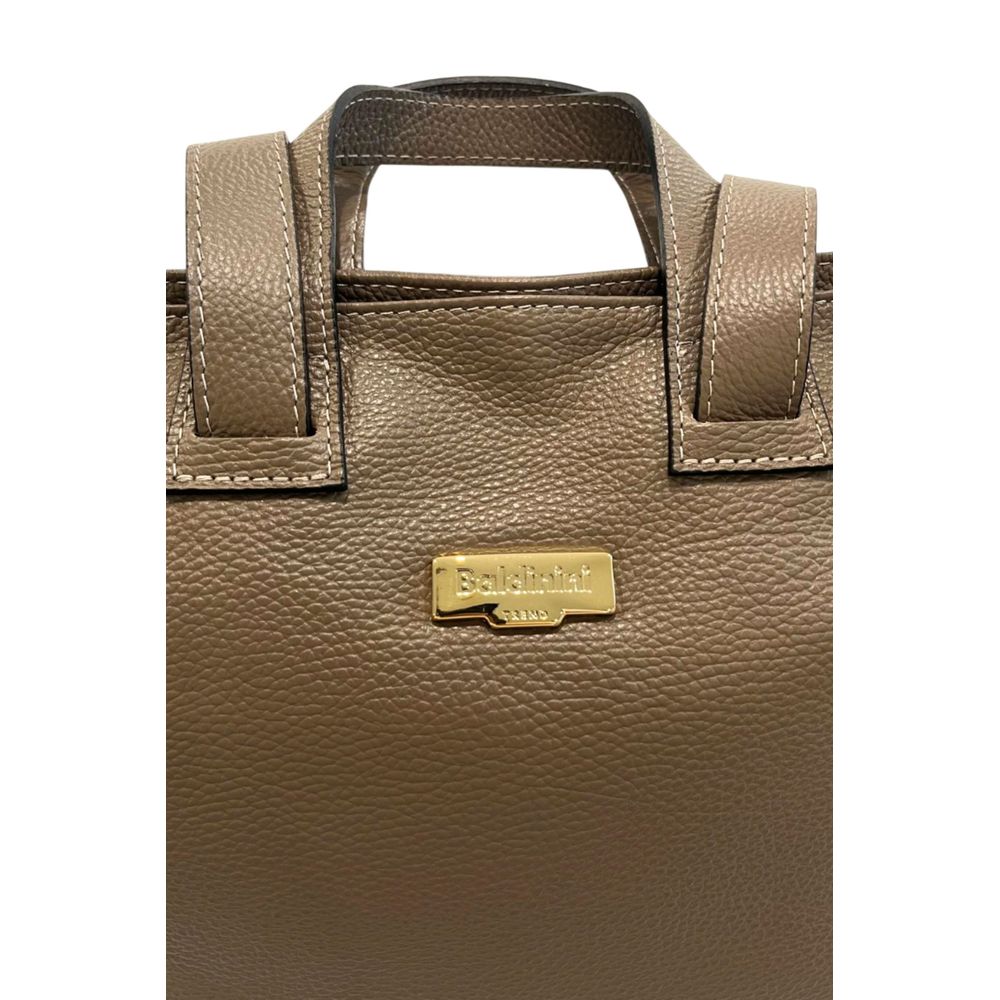 Brown Leather Women Bag