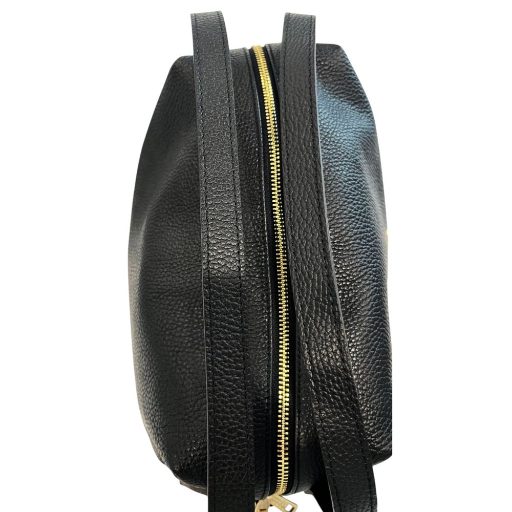 Black Cowhide Clutch Bag