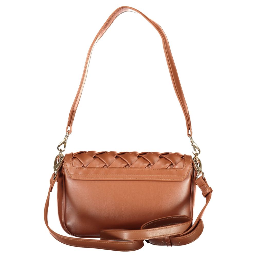 Brown Polyethylene Handbag