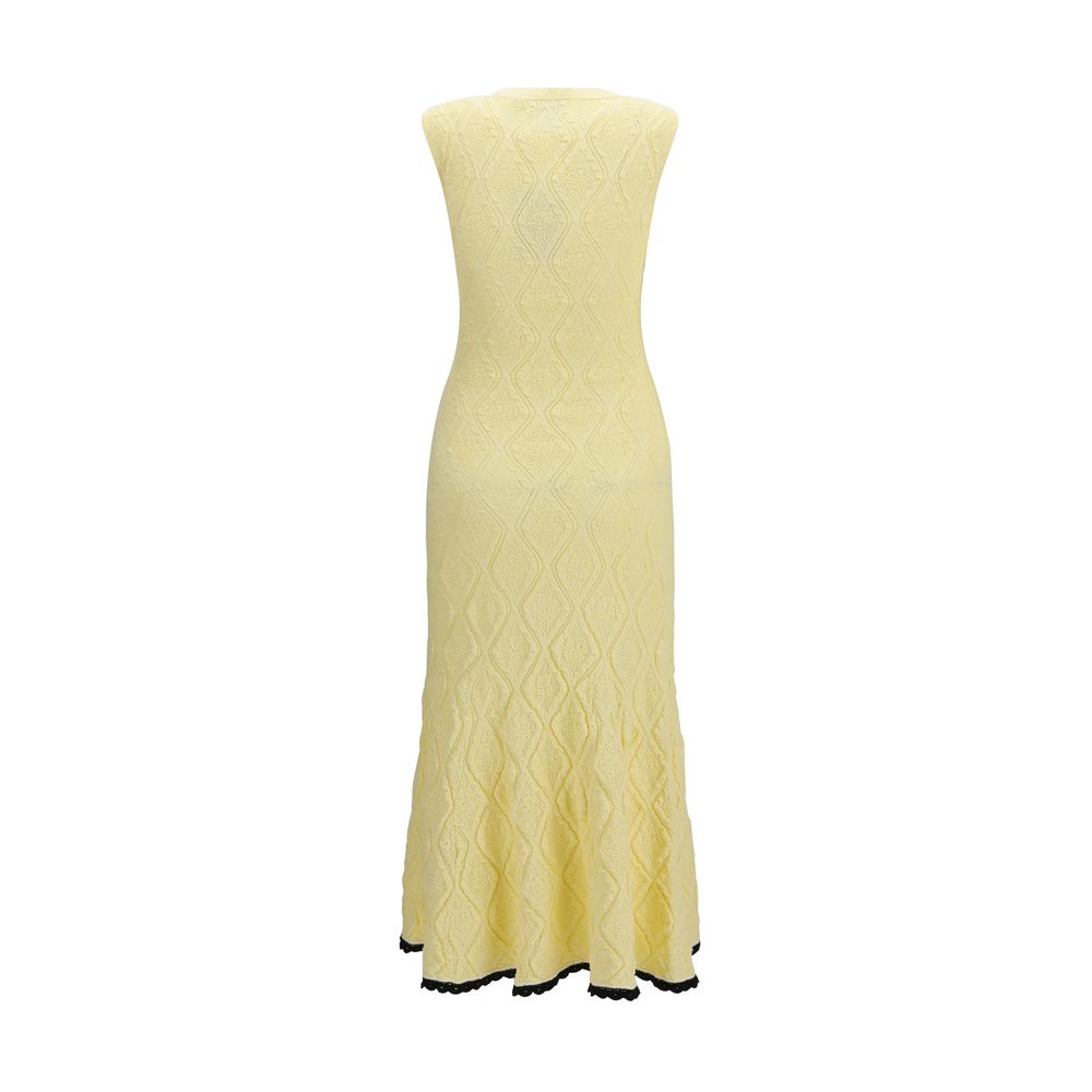 Bicolor Cotton Casual Dress