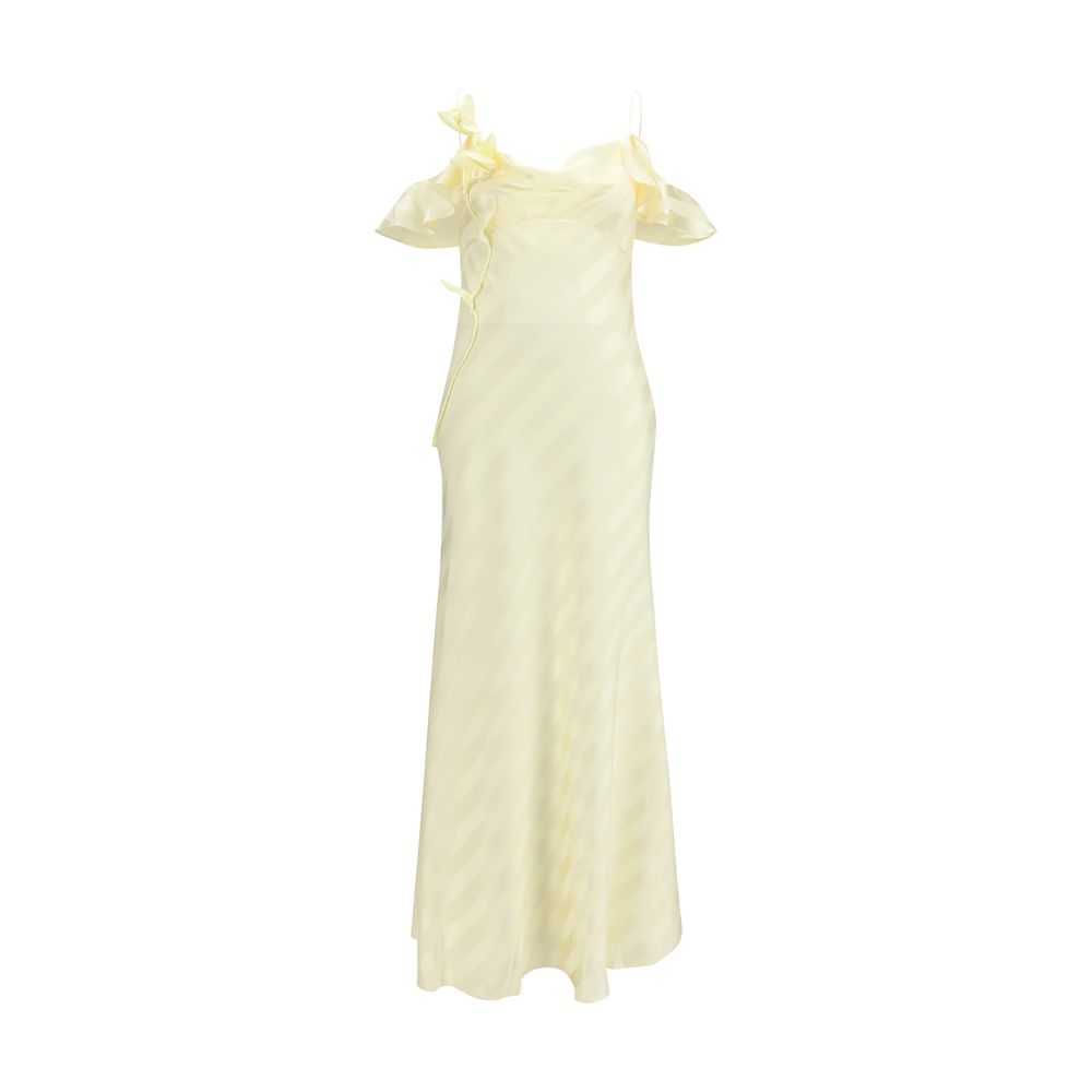 Bicolor Polyester Casual Dress