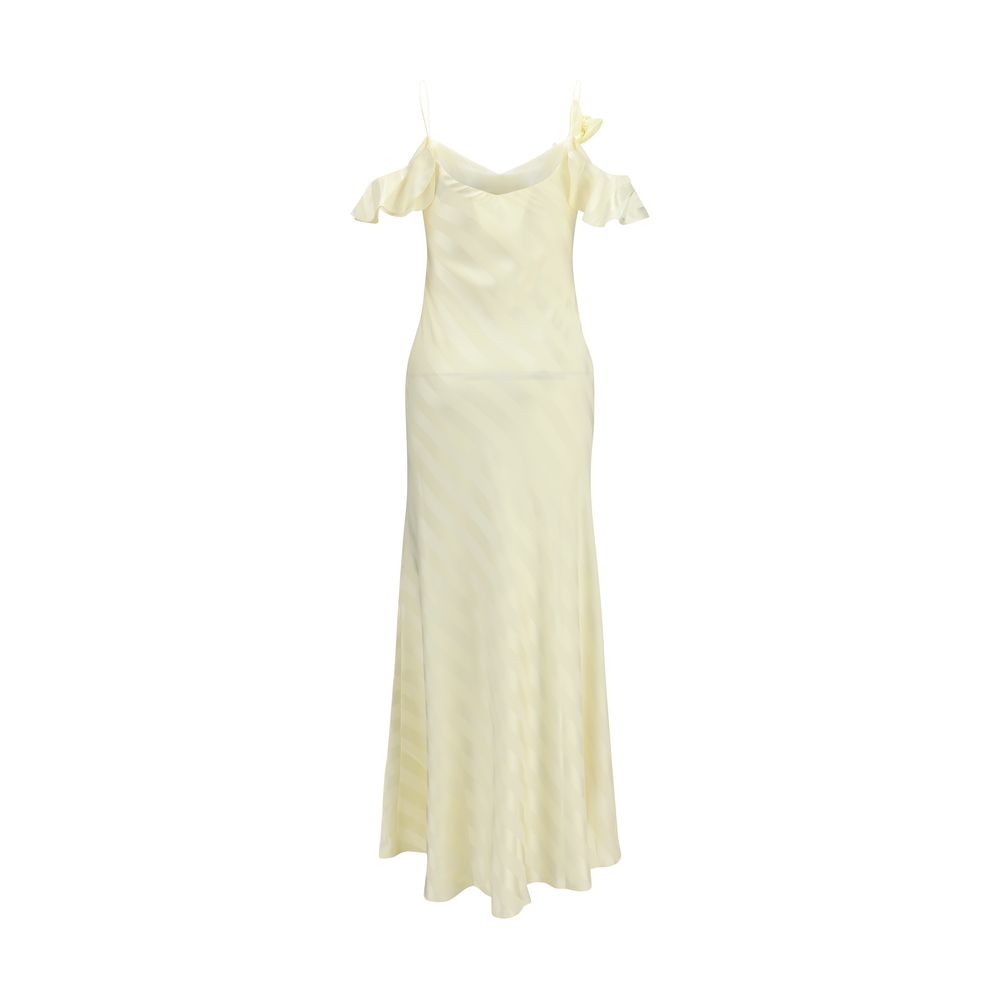 Bicolor Polyester Casual Dress