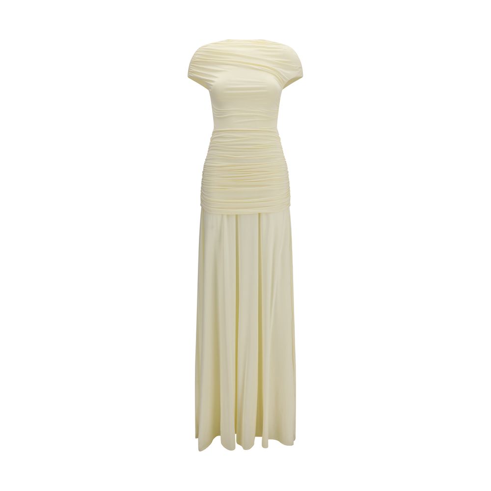 Bicolor Viscose Casual Dress
