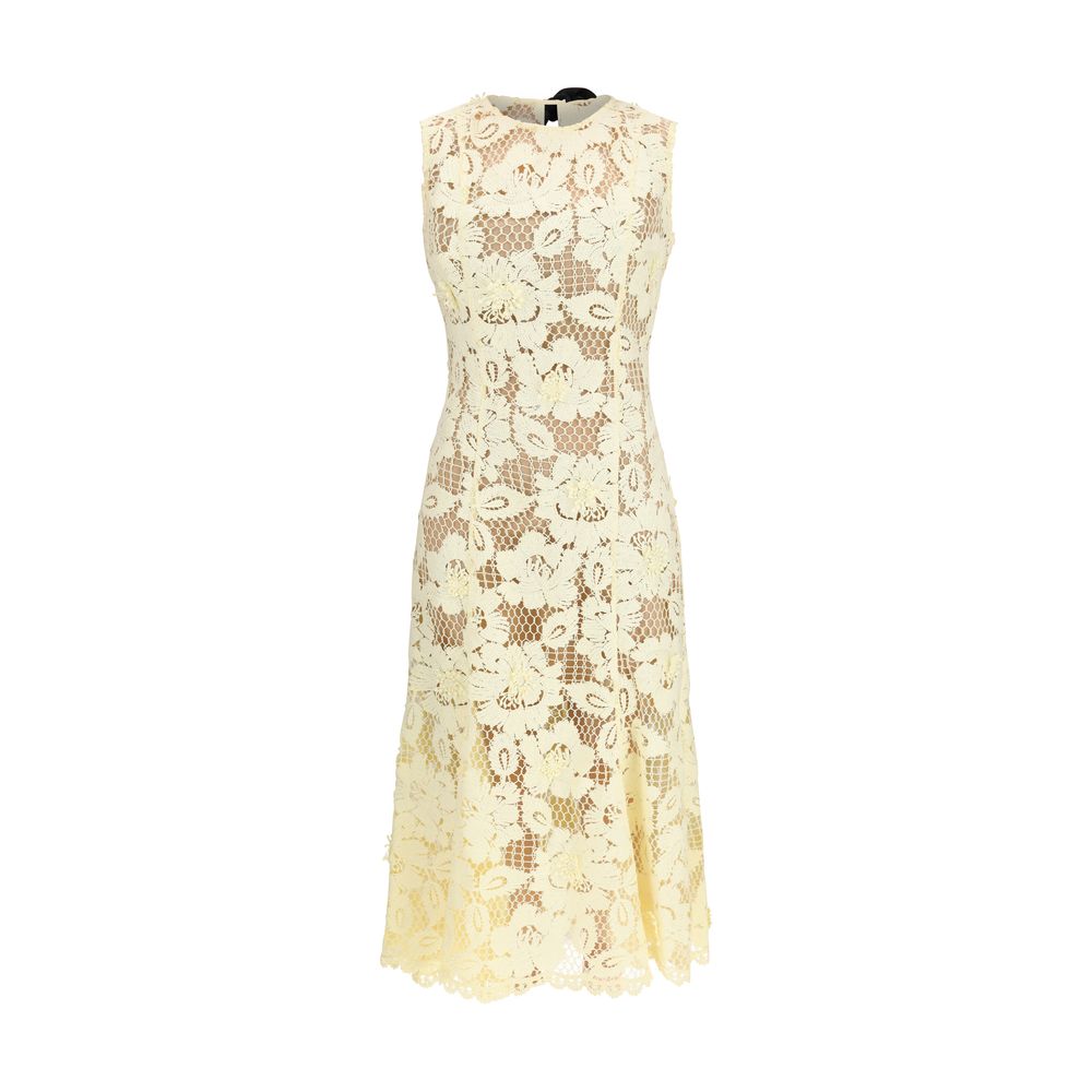 Bicolor Polyester Casual Dress