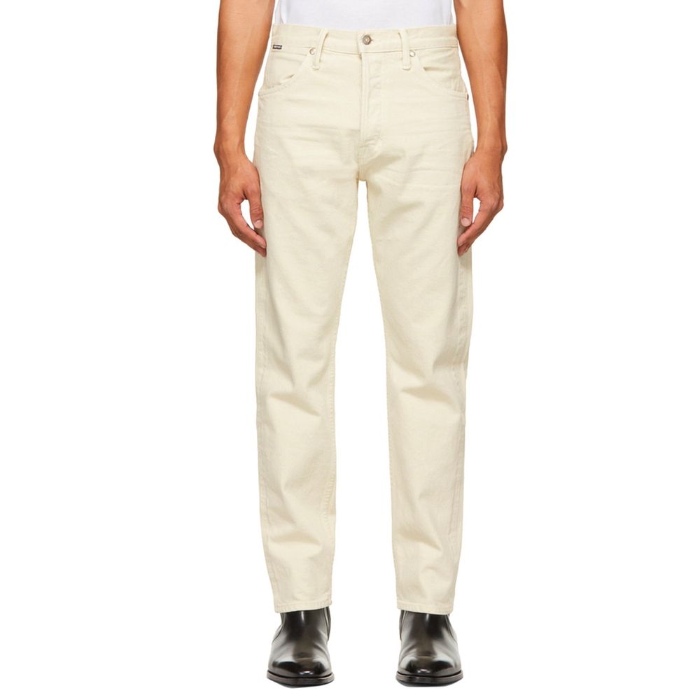 White Cotton Jeans Denim