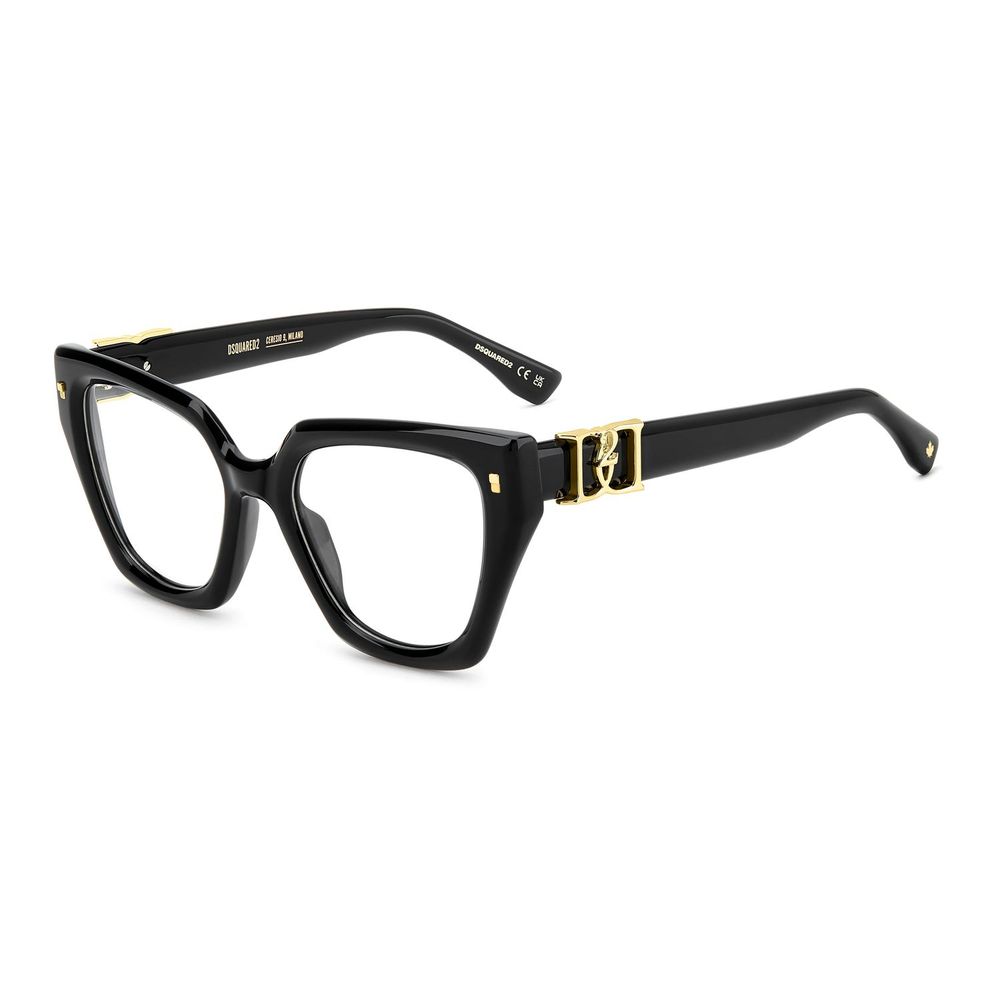 Black Acetate Glasses (Frames)