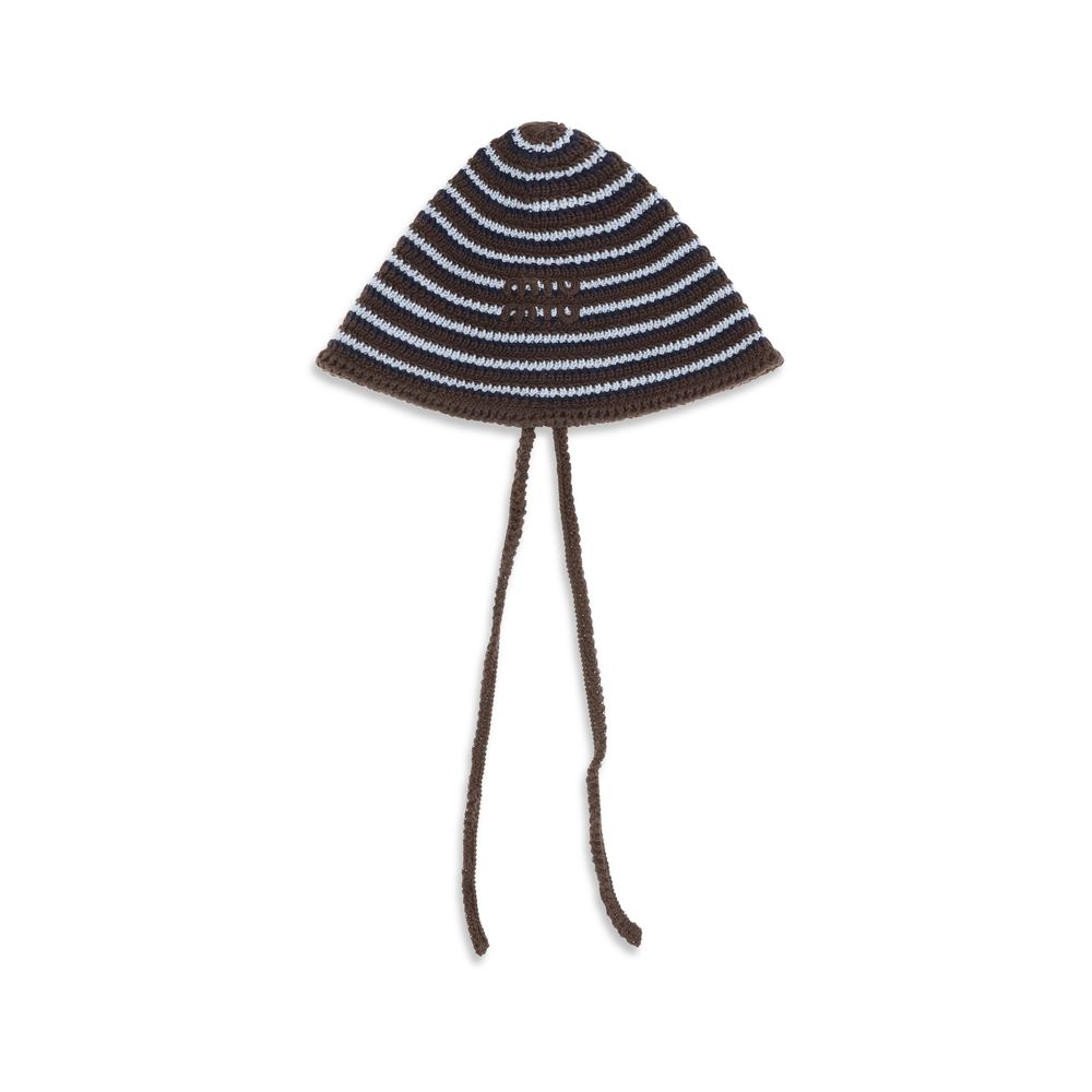 Brown Cotton Sunhat