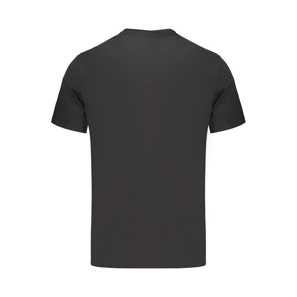 Black Cotton Men's T-Shirt