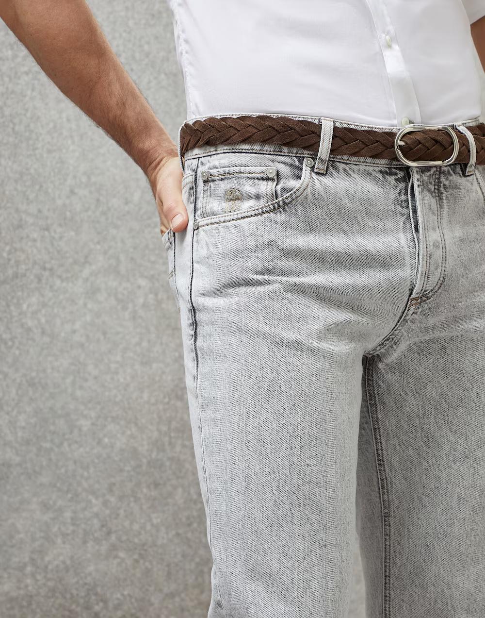 Black Cotton Jeans Denim
