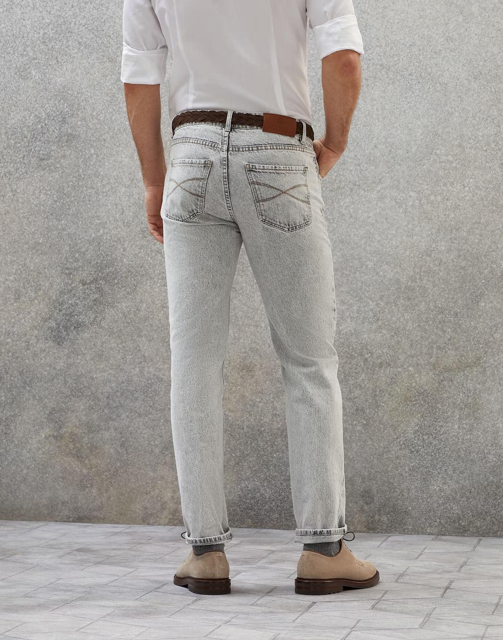Black Cotton Jeans Denim