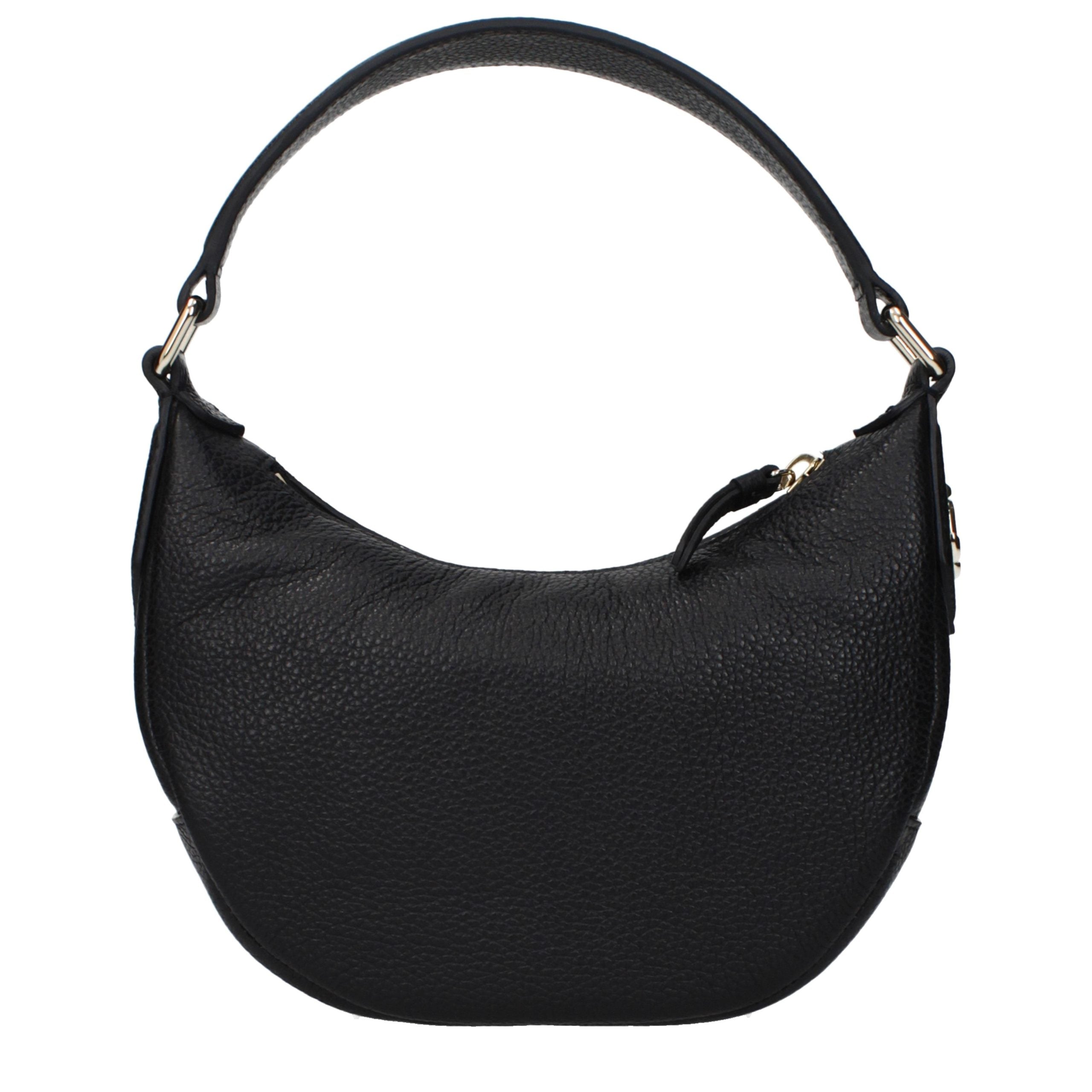 Black Leather Handbag