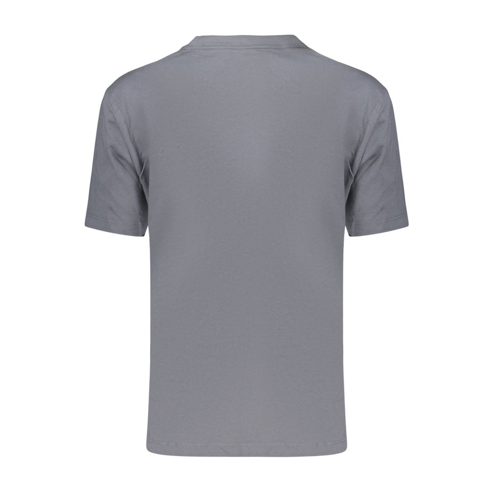 Blue Cotton Women's T-Shirt