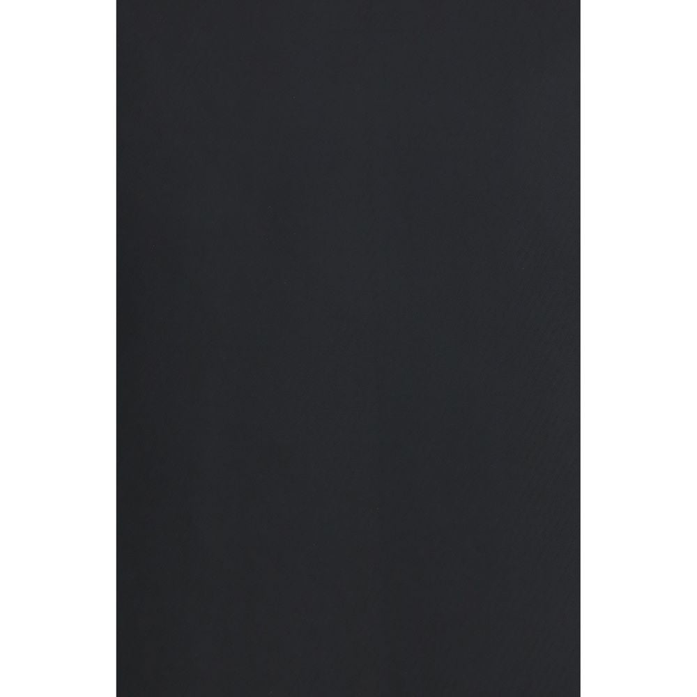 Black Viscose Long Skirt