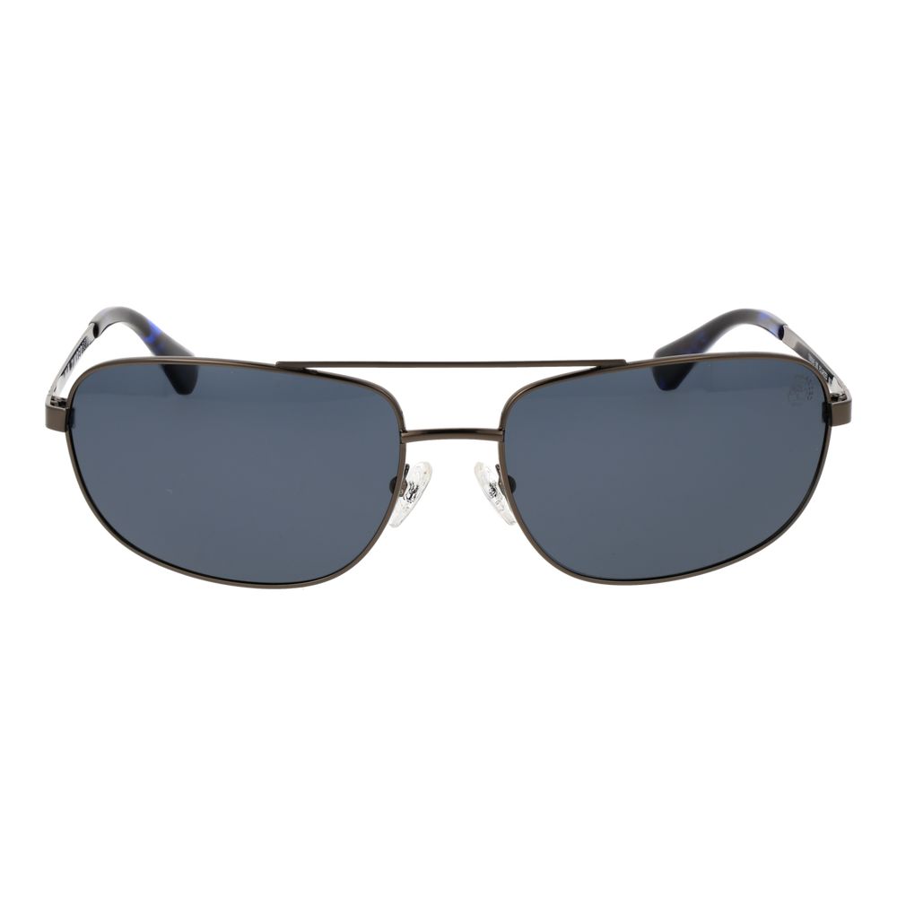 Gray Metal Sunglasses