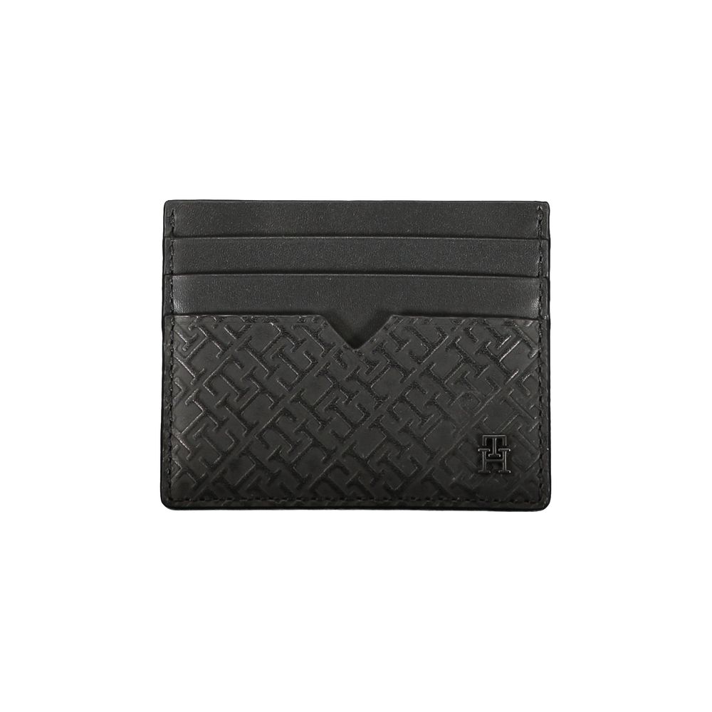 Black Leather Men's Wallet