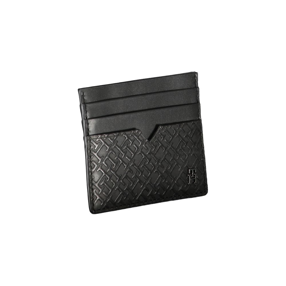 Black Leather Men's Wallet