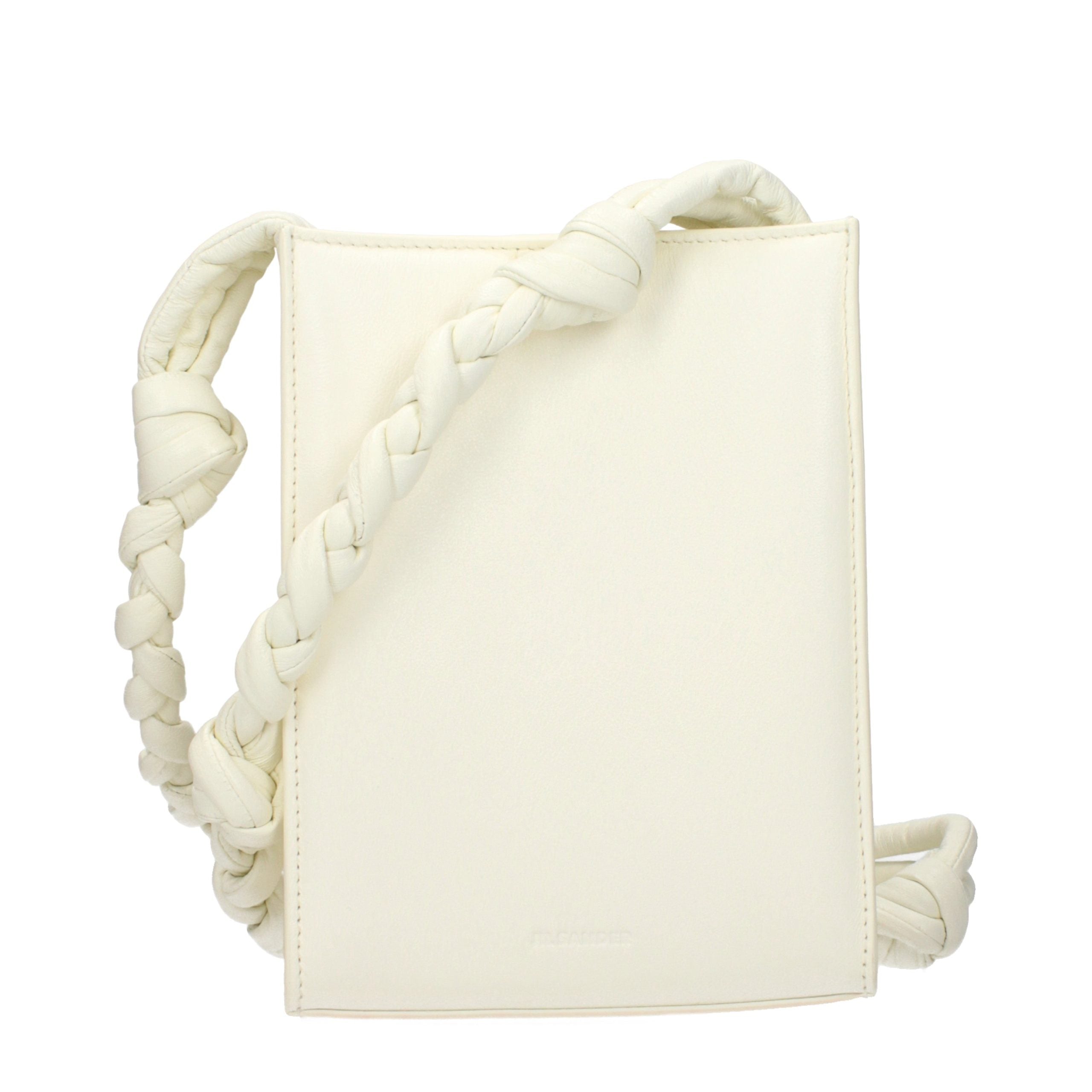 White Leather Crossbody Bag